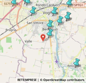 Mappa Via Carlo Forlanini, 27058 Voghera PV, Italia (2.79167)