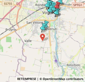 Mappa Via Carlo Forlanini, 27058 Voghera PV, Italia (2.52538)