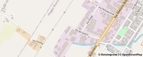 Mappa Poggio Rusco