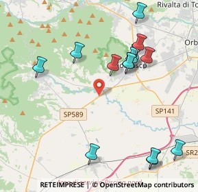 Mappa SS589 km 18.550, 10045 Piossasco TO, Italia (4.605)