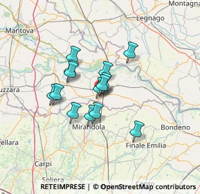 Mappa Via Enrico Berlinguer, 46025 Poggio Rusco MN, Italia (9.65)