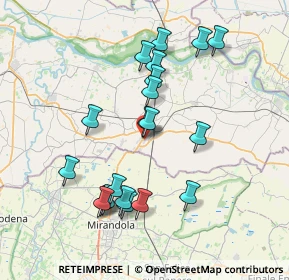 Mappa Via Enrico Berlinguer, 46025 Poggio Rusco MN, Italia (7.376)
