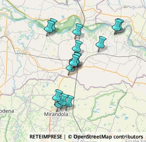 Mappa Via Enrico Berlinguer, 46025 Poggio Rusco MN, Italia (6.43)