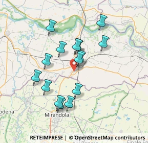 Mappa Via Enrico Berlinguer, 46025 Poggio Rusco MN, Italia (6.45867)