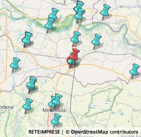 Mappa Via Enrico Berlinguer, 46025 Poggio Rusco MN, Italia (9.8745)