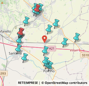 Mappa Str. Fortemaggiore, 10023 Chieri TO, Italia (4.45)