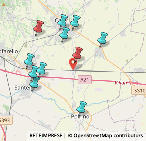 Mappa Str. Fortemaggiore, 10023 Chieri TO, Italia (4.10545)