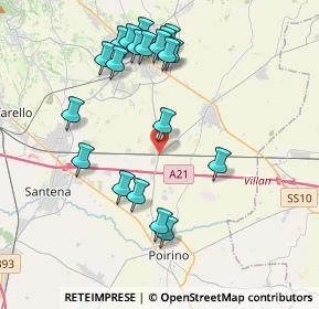 Mappa SP 128, 10023 Chieri TO, Italia (4.1405)