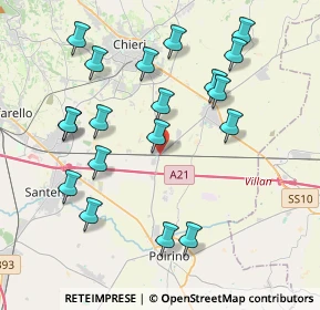 Mappa SP 128, 10023 Chieri TO, Italia (4.21474)