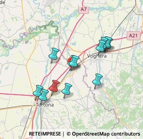 Mappa Viale Antonio Gramsci, 15055 Pontecurone AL, Italia (6.38917)