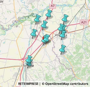 Mappa Viale Antonio Gramsci, 15055 Pontecurone AL, Italia (6.23)