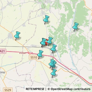 Mappa Strada Provinciale, 14019 Villanova d'Asti AT, Italia (3.42909)