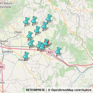 Mappa SP 2, 14019 Villanova d'Asti AT, Italia (6.38167)