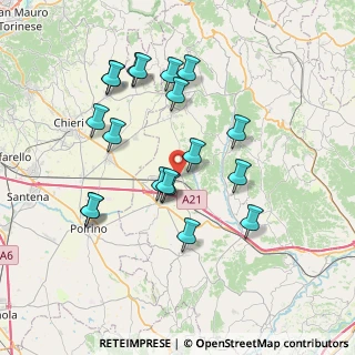 Mappa SP 2, 14019 Villanova d'Asti AT, Italia (7.29947)