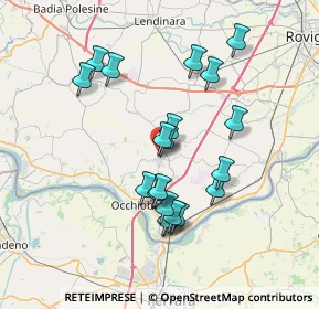 Mappa Via Niccolò Paganini, 45024 Fiesso Umbertiano RO, Italia (6.6605)