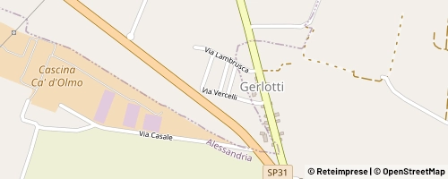 Mappa Castelletto Monferrato