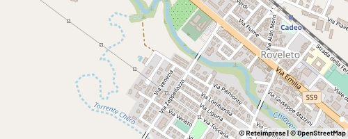 Mappa Cadeo