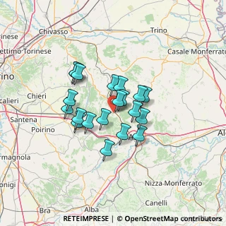 Mappa 14020 Settime AT, Italia (9.999)