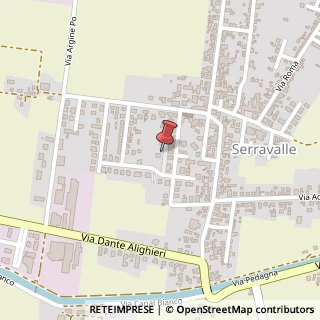Mappa Via Don Minzoni, 34, 44030 Riva del Po, Ferrara (Emilia Romagna)