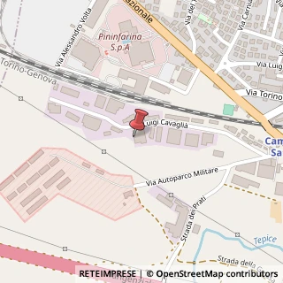 Mappa Via cavaglia' 25, 10020 Cambiano, Torino (Piemonte)
