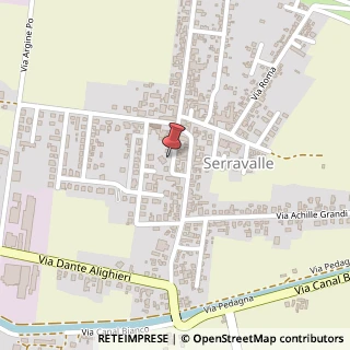 Mappa Via Corte San Paolo, 8, 44030 Riva del Po, Ferrara (Emilia Romagna)