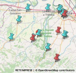 Mappa Località Art. il Poggio, 29010 Gazzola PC, Italia (9.821)