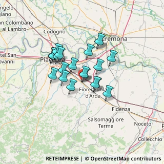 Mappa Viale Moro, 29010 Cadeo PC, Italia (10.1115)