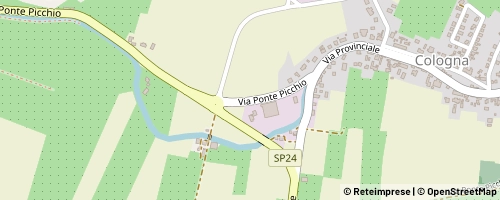 Mappa Riva del Po
