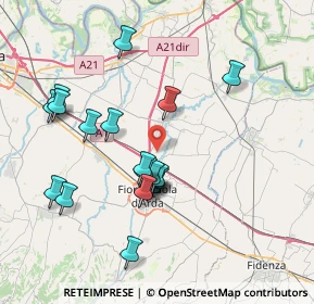 Mappa Zona Ind. Ca.Re.Co, 29016 Cortemaggiore PC, Italia (7.2275)