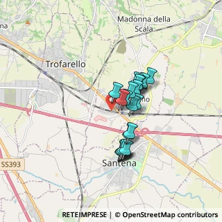 Mappa Via Luigi Cavaglià, 10020 Cambiano TO, Italia (1.2635)