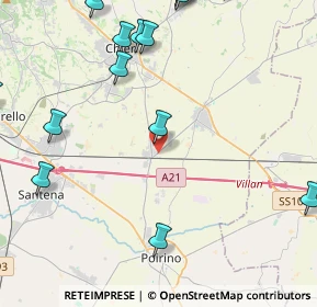 Mappa Via San Domenico Savio, 10023 Castagnole Piemonte TO, Italia (6.008)