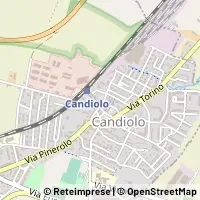 Mapa Candiolo