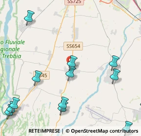 Mappa Podenzano, 29027 Podenzano PC, Italia (6.67588)