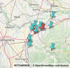 Mappa Via E. Berlinguer, 15055 Pontecurone AL, Italia (9.62455)