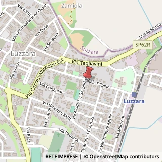 Mappa Via Alcide De Gasperi, 2, 42045 Luzzara, Mantova (Lombardia)