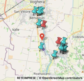 Mappa Strada Molino Comunità, 27058 Voghera PV, Italia (1.943)