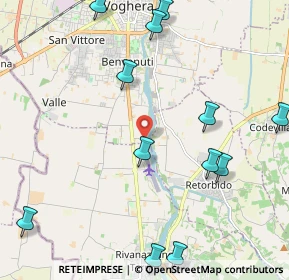 Mappa Strada Molino Comunità, 27058 Voghera PV, Italia (3.15875)