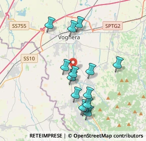 Mappa Strada Molino Comunità, 27058 Voghera PV, Italia (3.61)