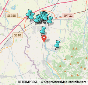 Mappa Strada Molino Comunità, 27058 Voghera PV, Italia (3.57529)