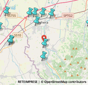 Mappa Strada Molino Comunità, 27058 Voghera PV, Italia (5.79214)