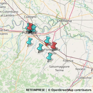 Mappa Via Emilia Est, 29010 Cadeo PC, Italia (12.80647)