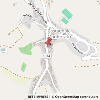 Mappa Via roma 89, 14030 Castagnole Monferrato, Asti (Piemonte)