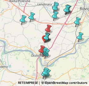 Mappa Via L. A. Viviani, 45024 Fiesso Umbertiano RO, Italia (8.384)