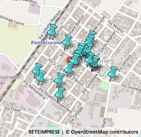 Mappa Via San Francesco D'Assisi, 15055 Pontecurone AL, Italia (0.1505)