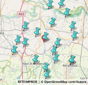 Mappa Piazza Cesare, 46024 Moglia MN, Italia (9.0145)