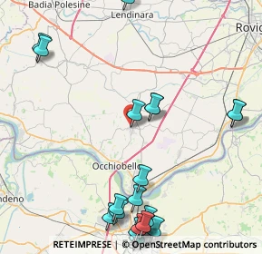 Mappa Via G. Verdi, 45024 Fiesso Umbertiano RO, Italia (11.064)