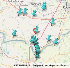 Mappa Via G. Verdi, 45024 Fiesso Umbertiano RO, Italia (8.0525)