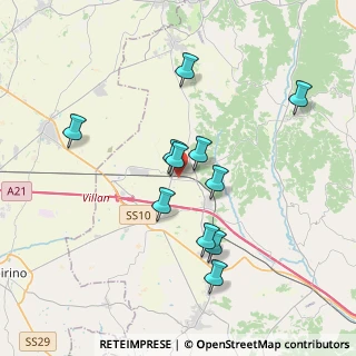 Mappa SP di San Paolo, 14019 Villanova d'Asti AT, Italia (3.33636)