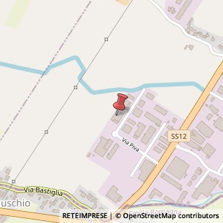 Mappa Via Piva, 33, 46025 Poggio Rusco, Mantova (Lombardia)
