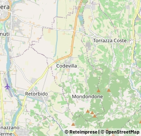 Mappa 27050 Codevilla PV, Italia (1.8385)